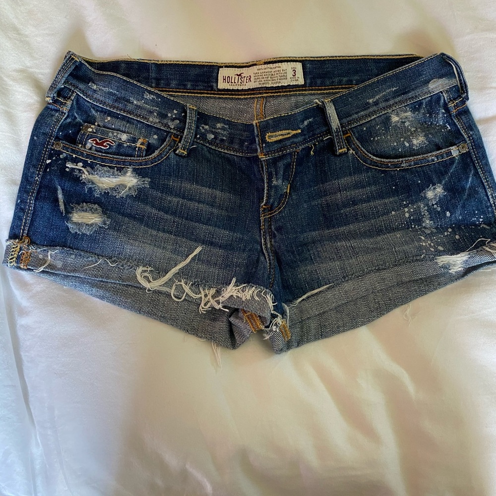 Hollister low rise shortie shorts
